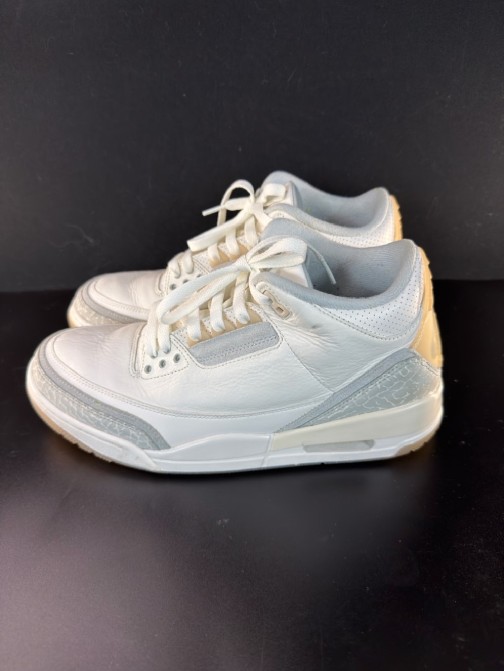Jordan Men's 3 Retro Craft Ivory